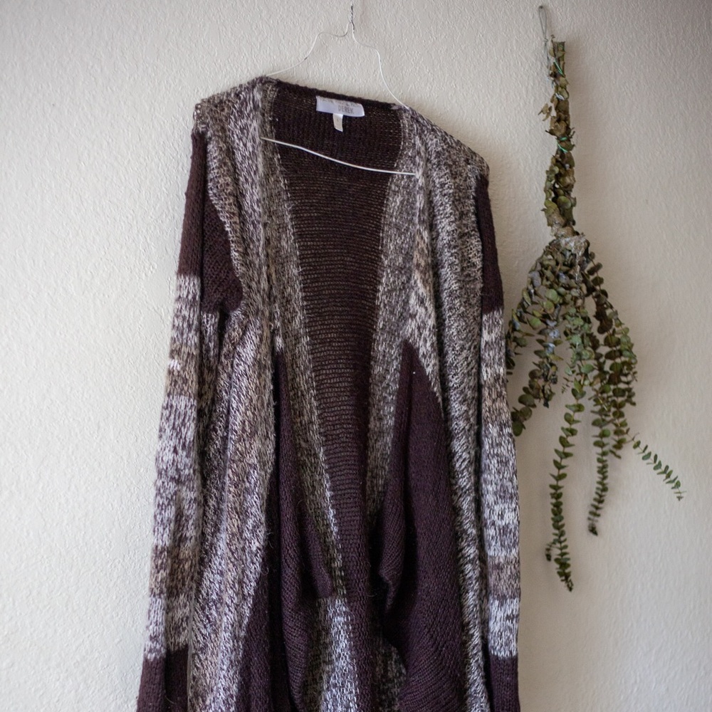 Long sleeve cardigan/duster